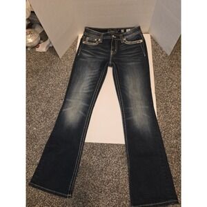 Miss Me Jeans Chloe Bootcut Size 29, 9" Rise , 32" Inseam, Y2K, Collegiate,...